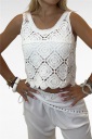 canotta in crochet barely